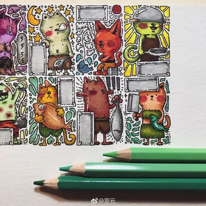90后插画师画鬼,90后插画师山海经神兽