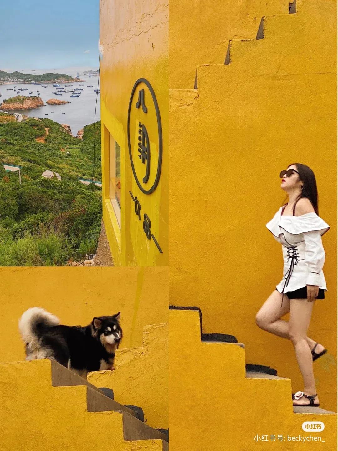 枸杞岛东方小希腊素材,被称东方小希腊风光无限的枸杞岛