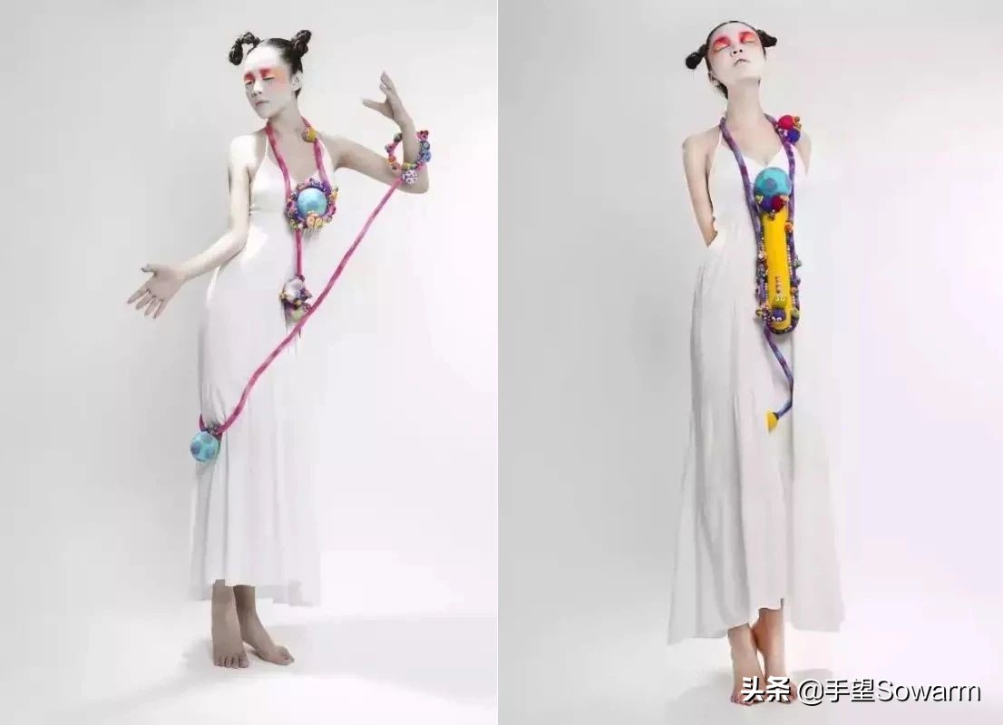 从伯明翰珠宝学院毕业后,她成为“国内羊毛珠宝第一人”