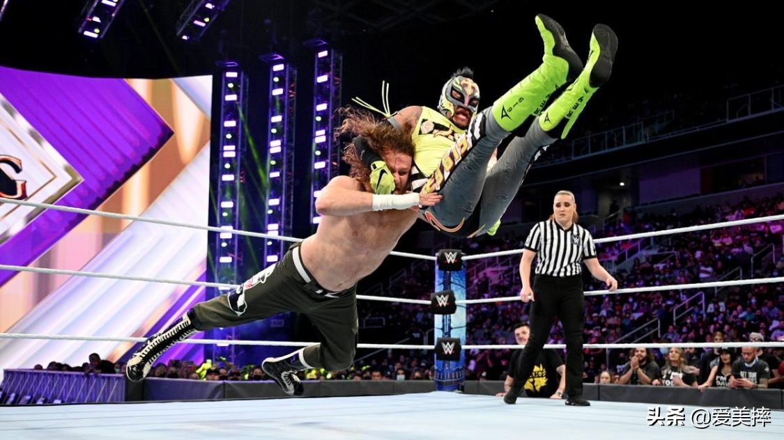 盘点wwe神秘人雷尔生涯名场面,雷尔破wwe纪录