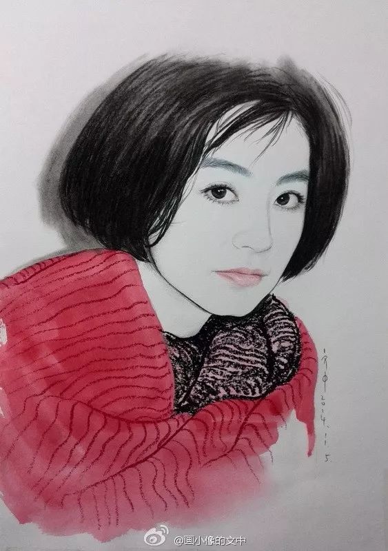 比起打印画，美院毕业的他，笔下这种彩铅水彩画才好看哭了~