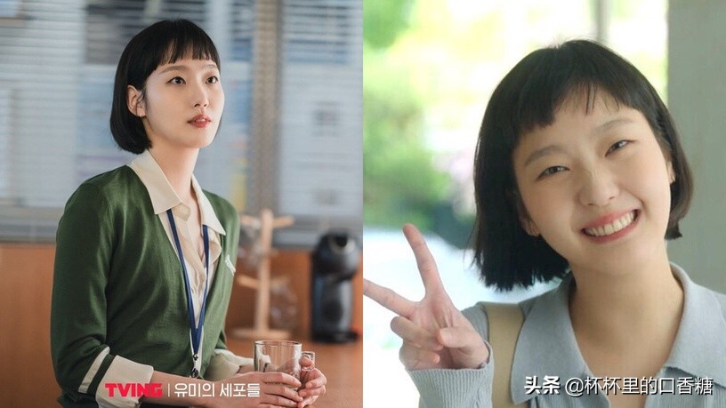 韩国金高银短发神仙颜值,韩国金高银短发