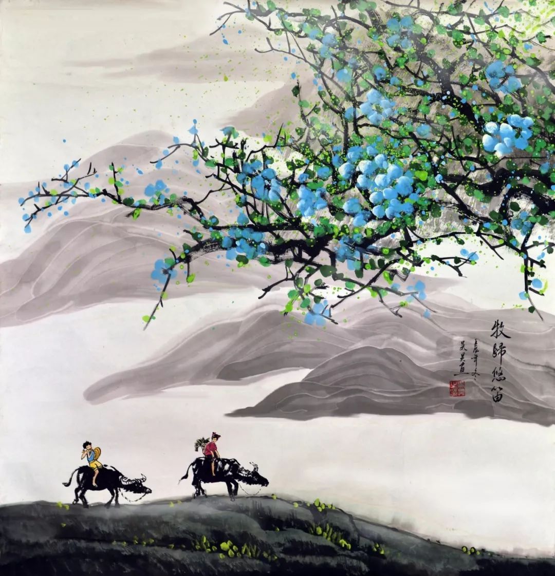 花鸟的作品欣赏,中式花鸟作品欣赏