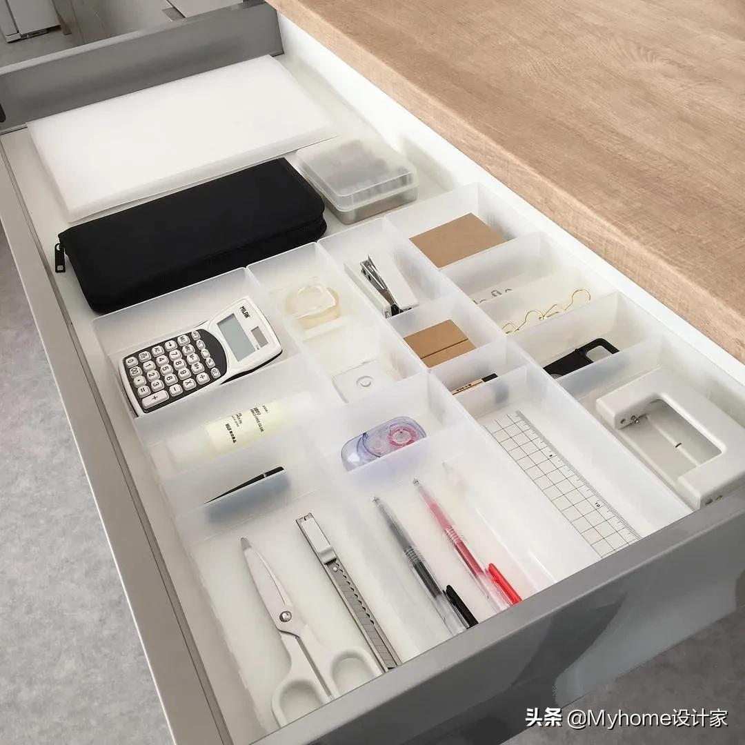 100件实用貌美书桌收纳,收纳书桌方法日本
