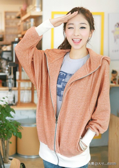 这才是卫衣的正确打开方式,卫衣正确的打开方式