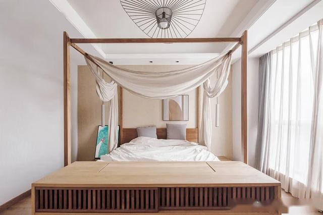 原木风吊顶效果图客厅简约,简约原木风