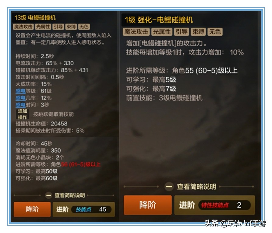 dnf手游魔道学者技能加点,魔道学者buff技能