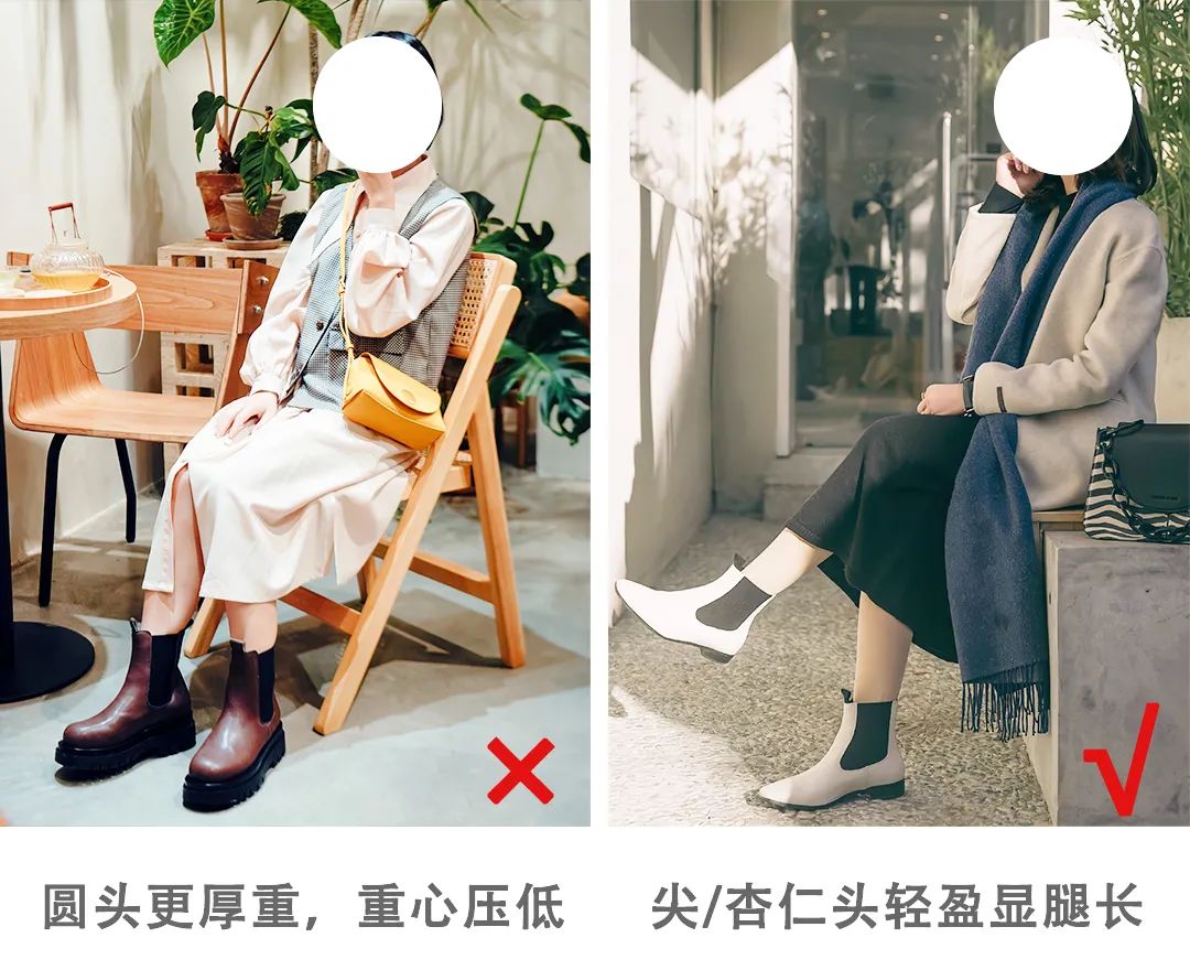 胖mm粗腿马丁靴冬季加绒羊羔绒,今年最火的中筒靴粗腿圆头马丁靴