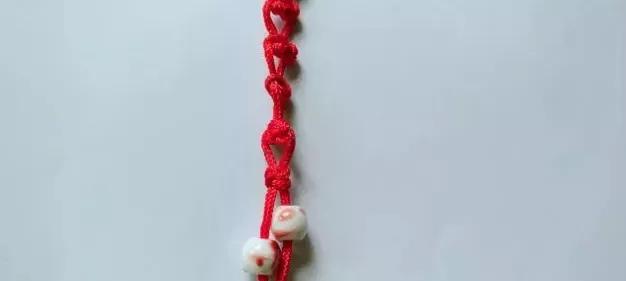 四种超仙气手链教程,简单又好看四根线编的手链