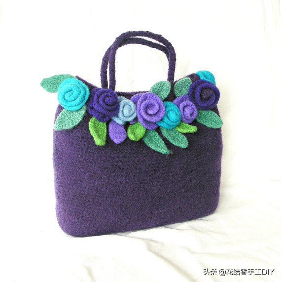 毛线钩编织教程全过程,编织姑娘的视频教程