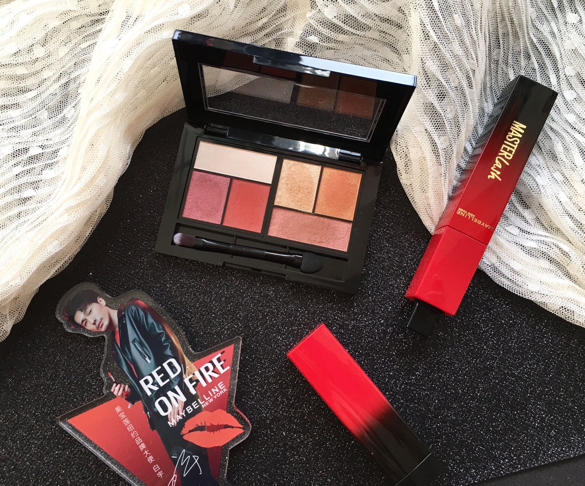 美宝莲百搭暖豆色试色,美宝莲纯色雾感哑光试色