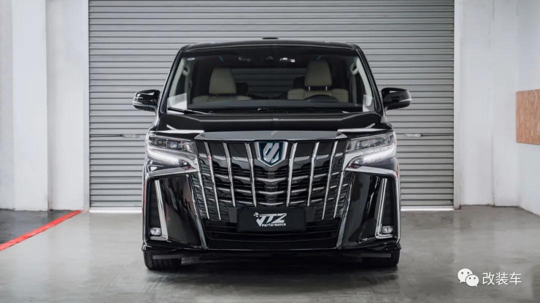 普通埃尔法改装世纪版,改装超帅埃尔法