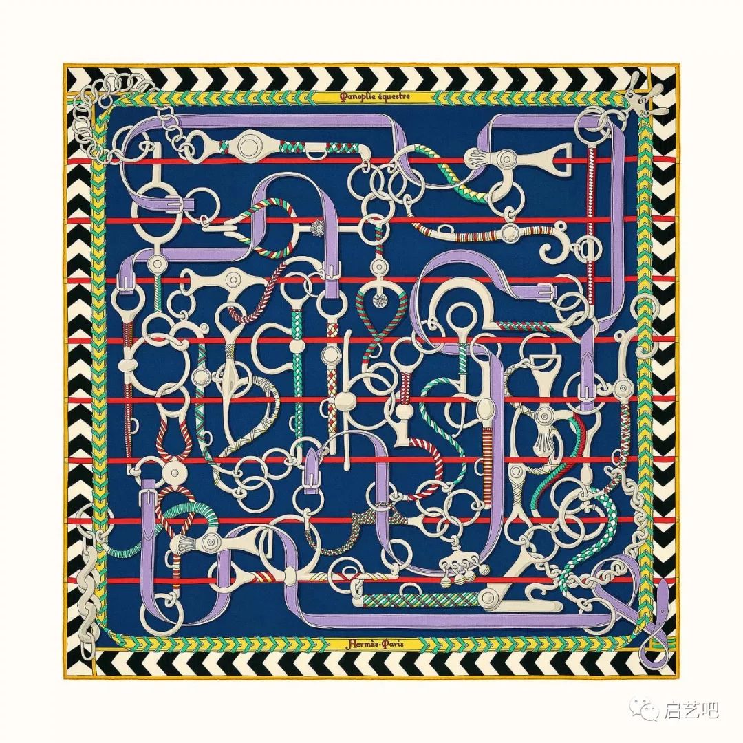 踏青归来,爱马仕中式马鞍丝巾