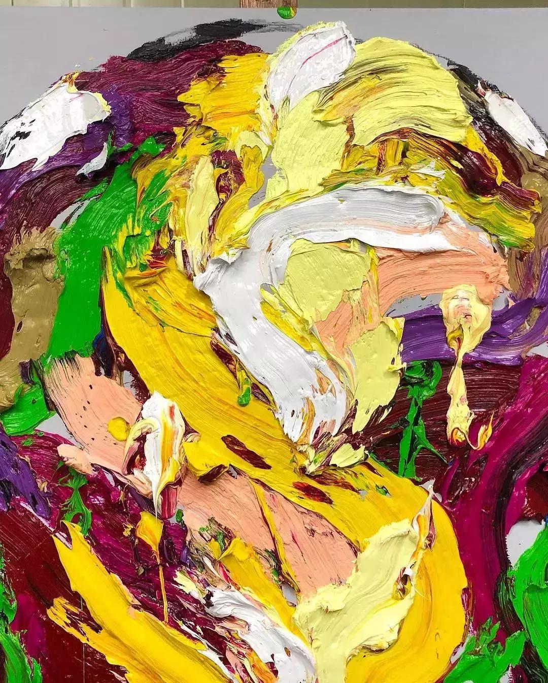 厚画的魅力！韩国shinkwangho用有张力的作品直击眼球！！！