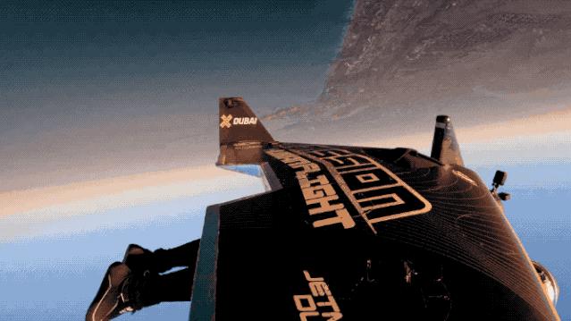 迪拜土豪新玩具无人机送你上天,迪拜喷气机起飞