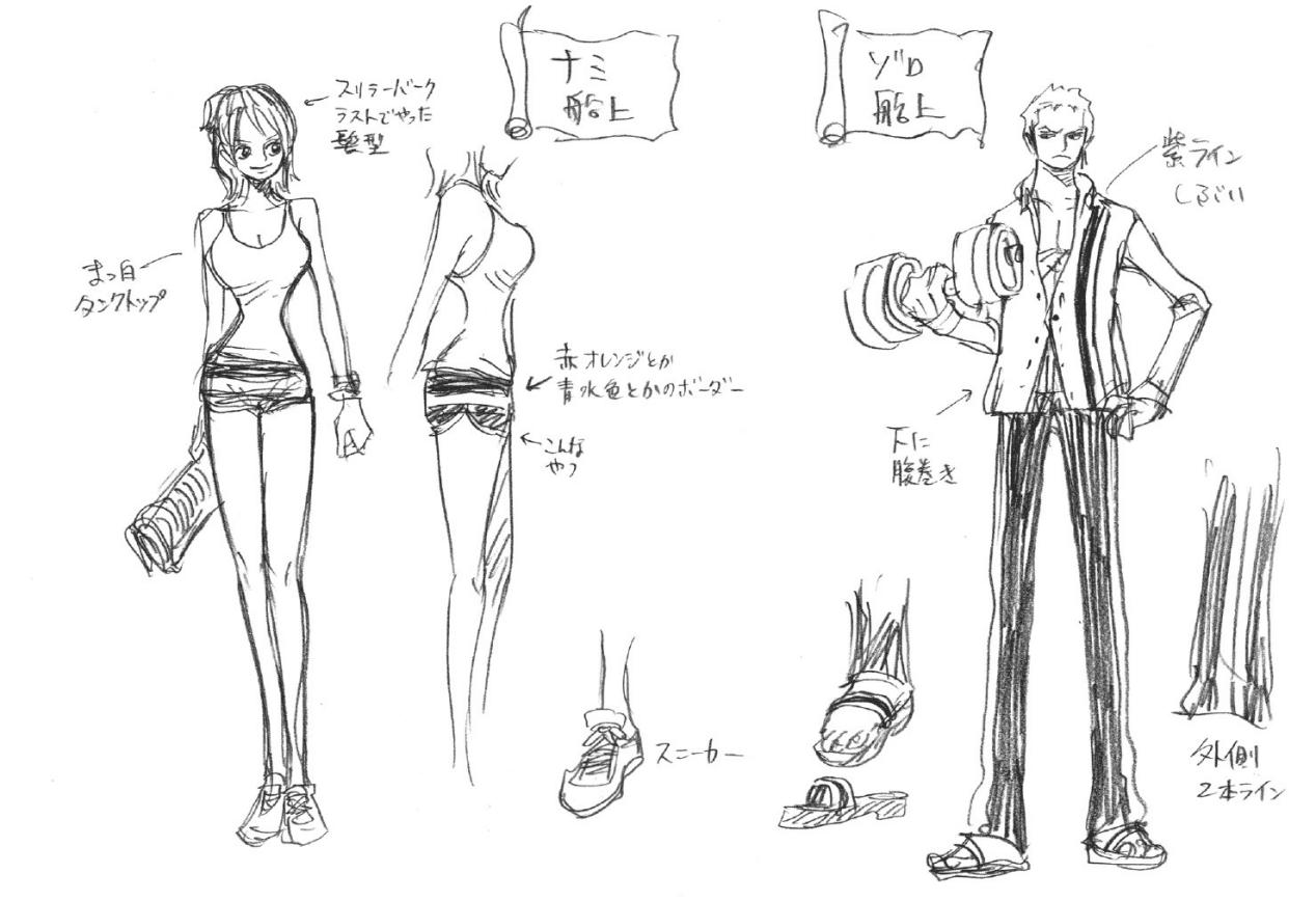 海贼王各角色的衣品,海贼王角色设计