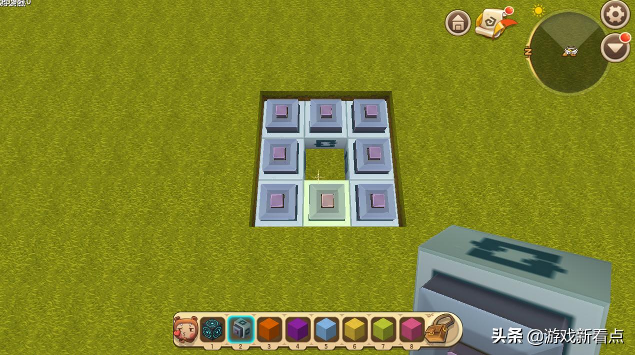 迷你世界陀螺制作教程,迷你世界旋转陀螺怎么做