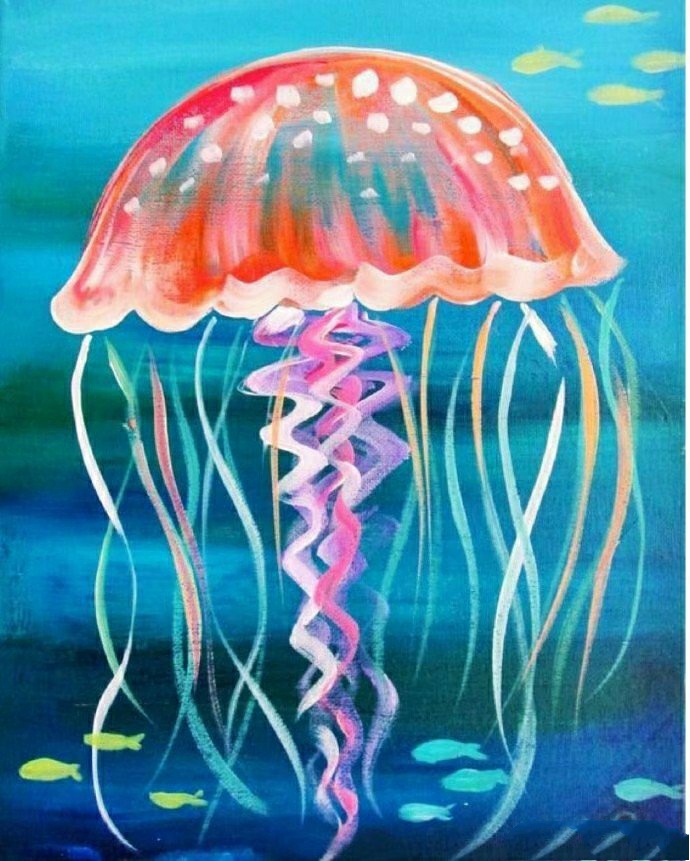 儿童创意水粉画7-10岁初学者,儿童水粉画教程推荐