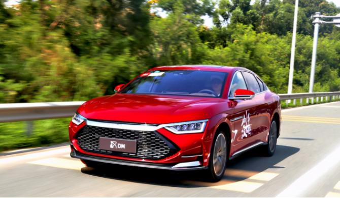 比亚迪全新汉新款,比亚迪全新车型汉dm外观曝光