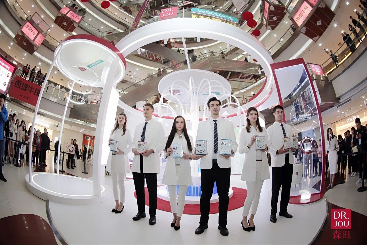 面膜界下一个网红出现！森田联合屈臣氏快闪打造“健康美”