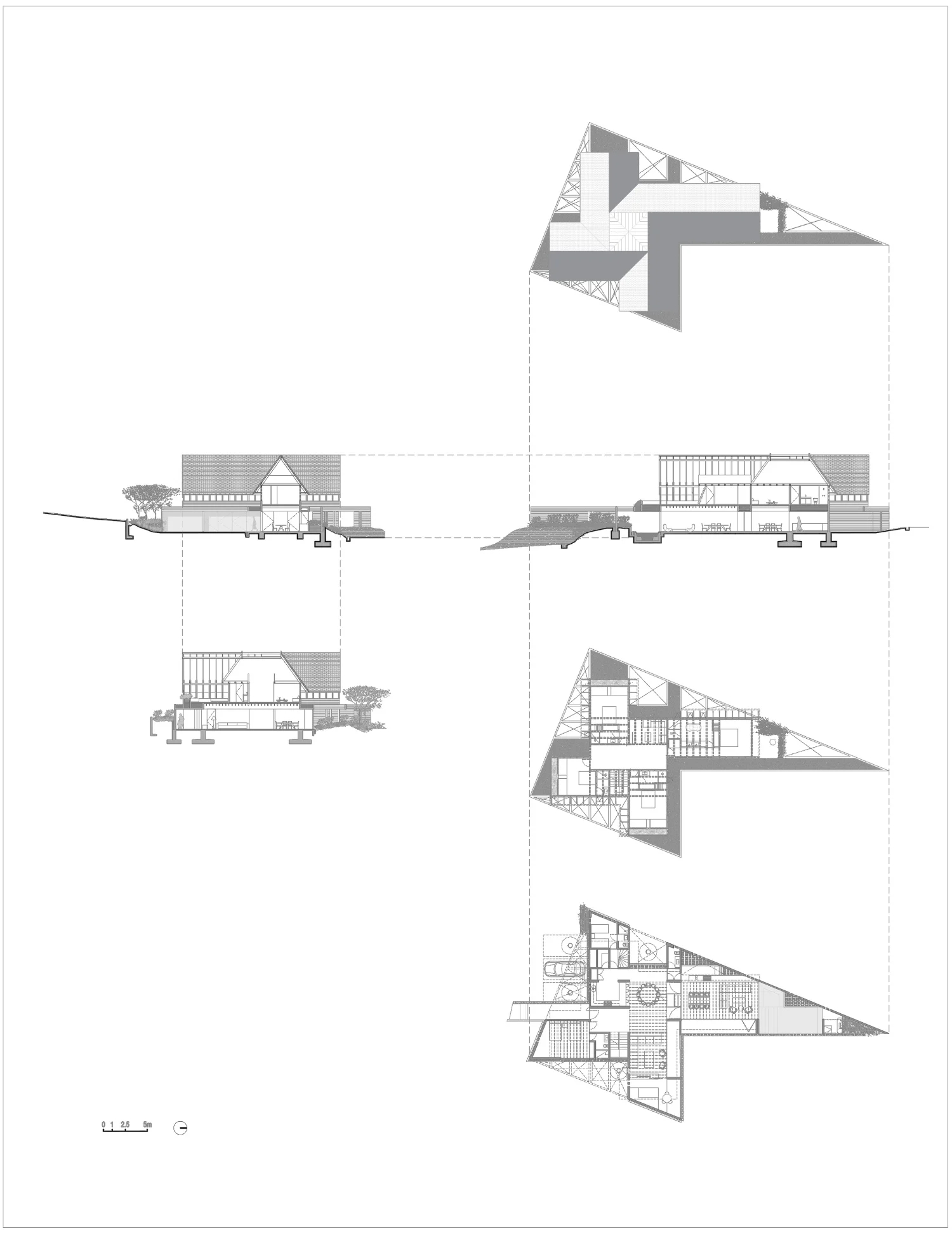 山间森林公园风车,家用随风向旋转动力风车