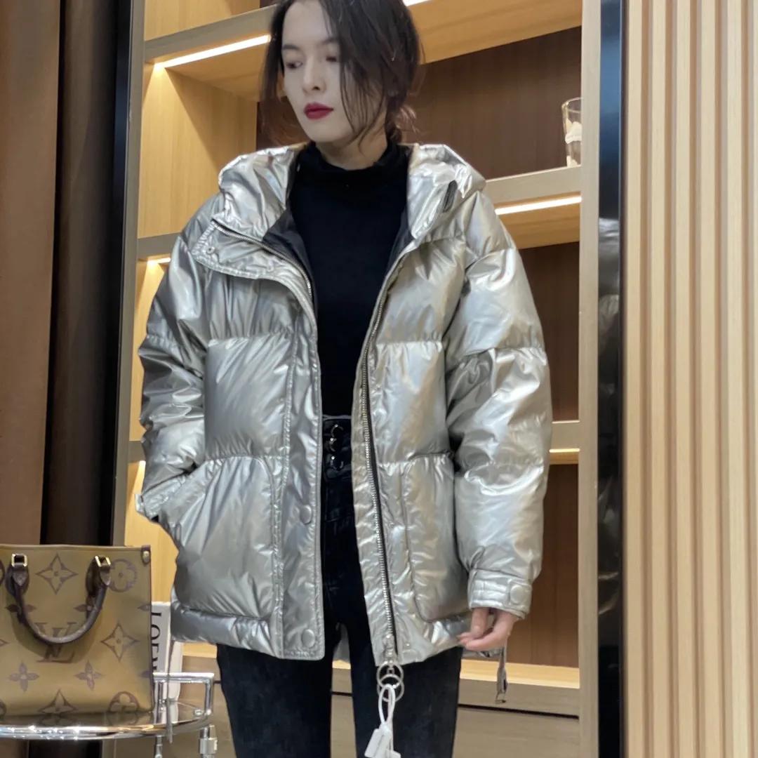 今日羽绒服新款推荐,七彩亮片羽绒服