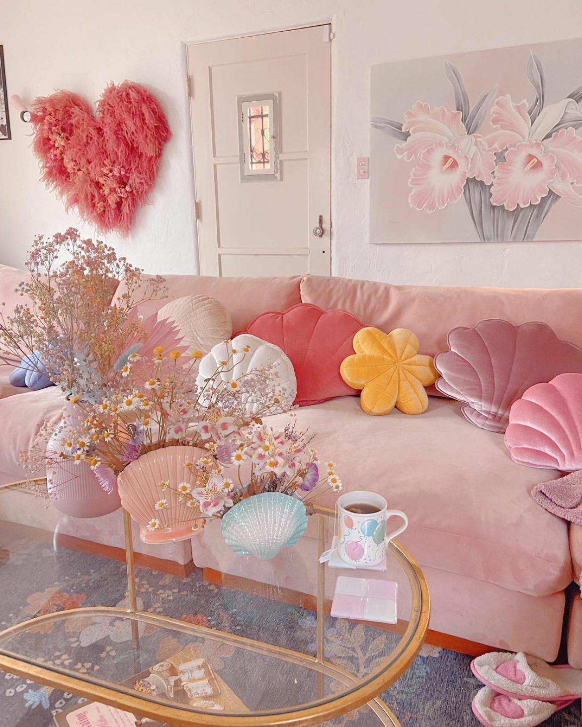 粉色系少女心装修,糖果色家装