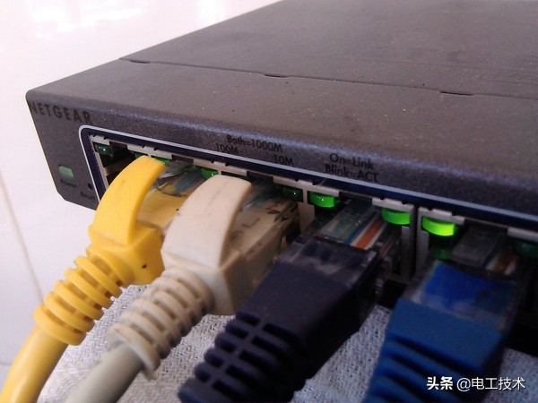 千兆网线头和百兆网线头的区别,千兆网线水晶头和百兆网线的区别