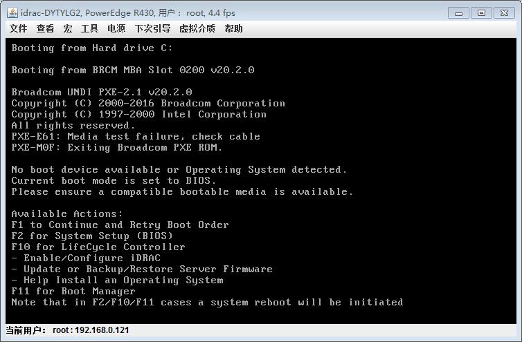 DELLR430RAID划分，使用idrac口安装Windows2012server系统