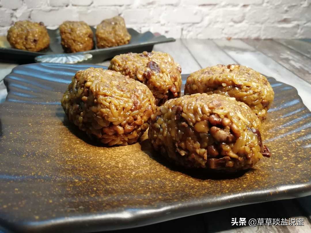 核桃饭团辅食做法大全,核桃碎饭团