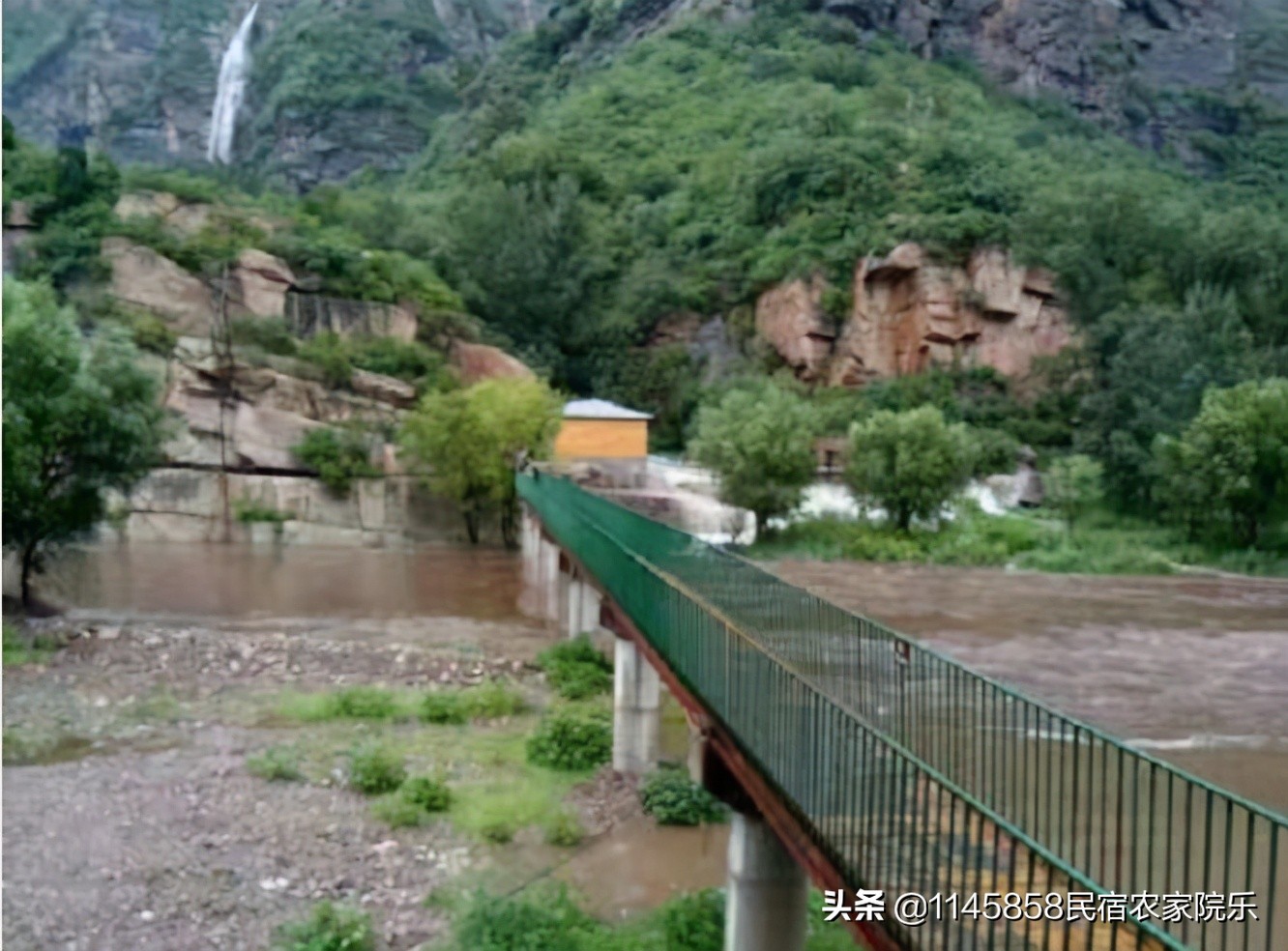 密云吉祥小寨,捧河湾风景区农家院