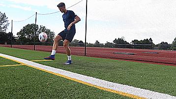 10个控球训练,真正的颠球技术