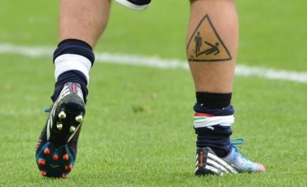 金钱买不来的颜值,十大有纹身的球星