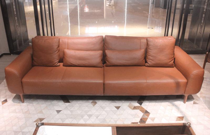 精选10款新中式真皮沙发组合推荐,实木沙发测评性价比