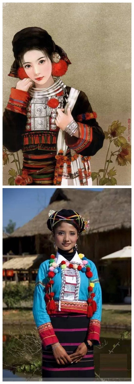 中国56个民族传统服饰大全图片,弘扬民族传统服饰