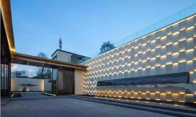 重庆铂悦澜庭夜景,重庆铂悦澜庭鸟瞰图