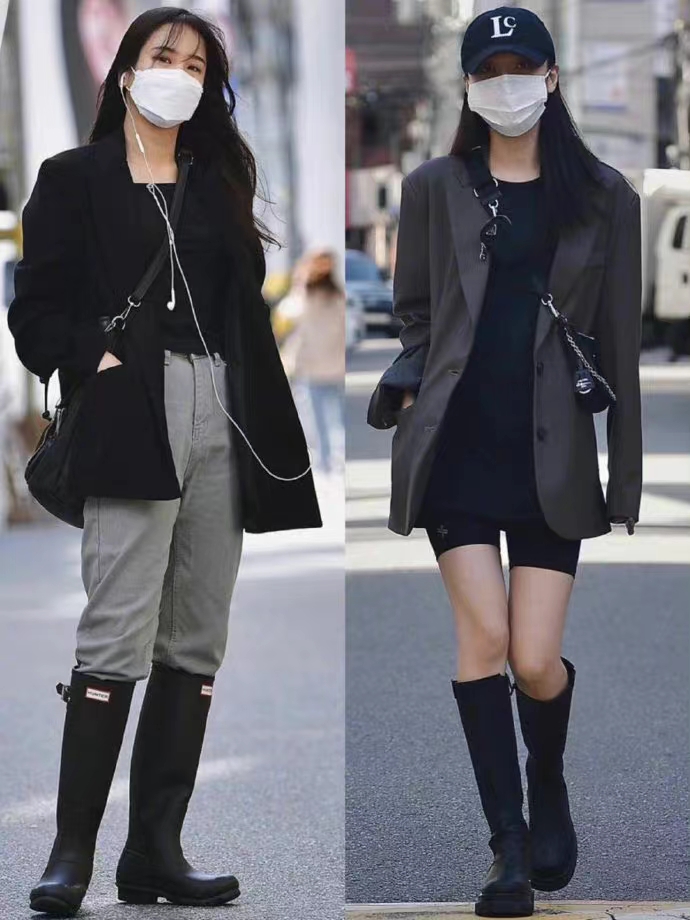 穿搭韩国小姐姐日常穿搭look,韩式穿搭秋冬千金大小姐风