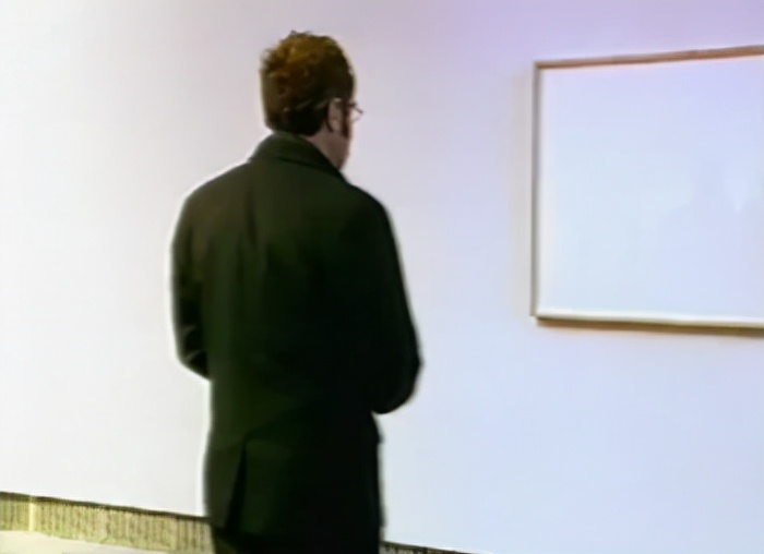 艺术家收巨款后交2幅空白画布,艺术家收巨款后交出2幅空白画布