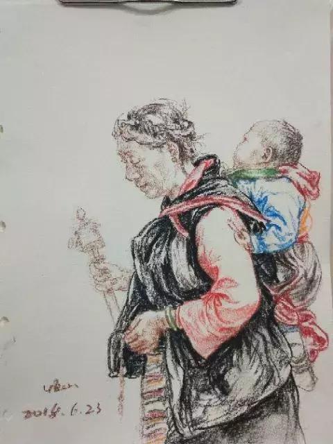 最好的素描速写作品,经典大师画素描速写人物