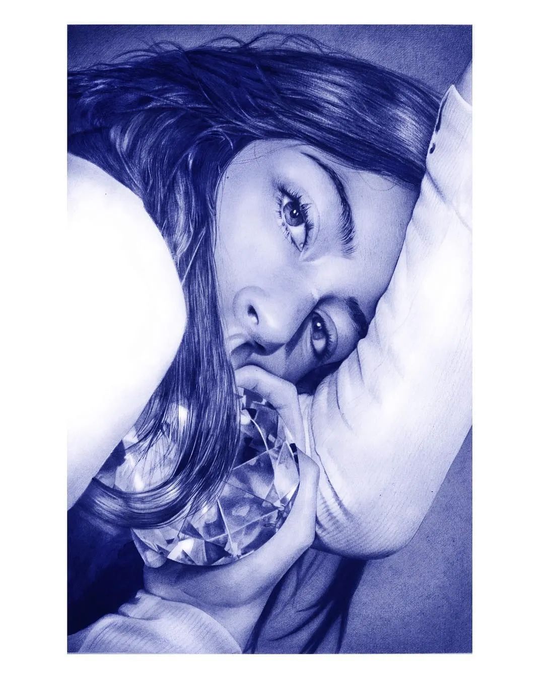 笔尖下的女人火辣性感身材,一天时间7000万*放播**量,网友围观