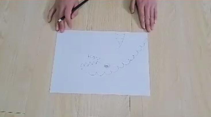 三笔画恐龙棘龙怎么画,怎么样画恐龙画得又简单又好看