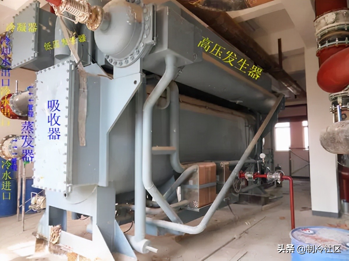 溴化锂吸收制冷系统的基本知识,蒸汽型溴化锂吸收式制冷机组