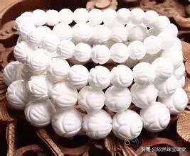 佛教七宝砗磲珠子纹路,佛教七宝之首砗磲能盘吗