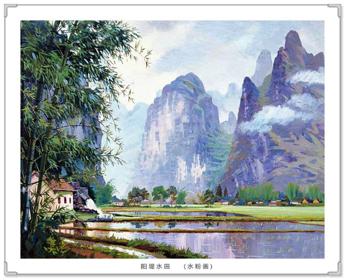 宫廷油画复古写真,高级灰风景油画写生作品