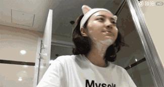 古力娜扎大额头妆容,古力娜扎万圣节