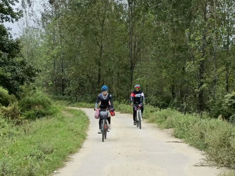 骑行小虹螺山,骑行小海坨山