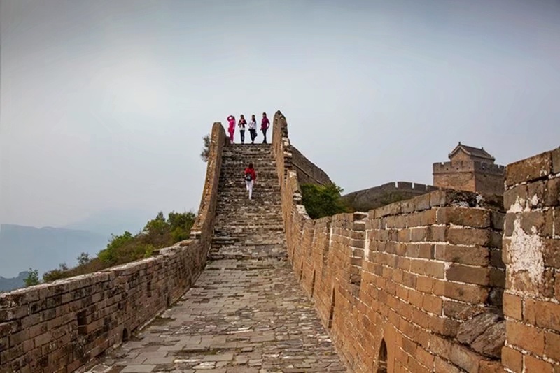 金山岭长城波澜壮阔,拍金山岭长城