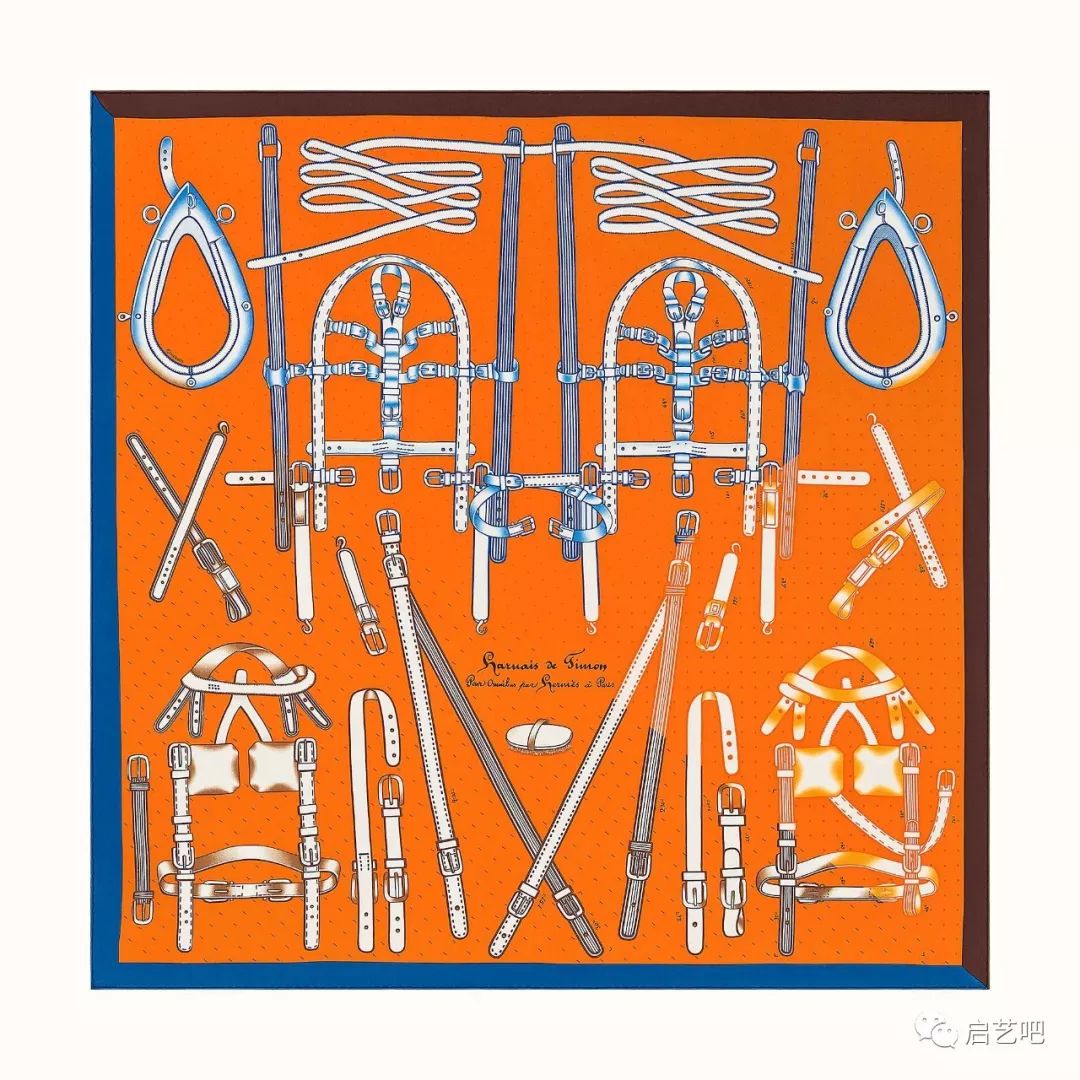 踏青归来,爱马仕中式马鞍丝巾