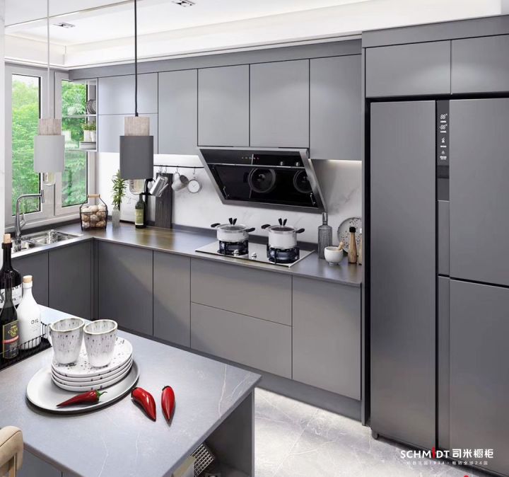 餐厨一体化厨房设计,无死角商用厨房设计布局