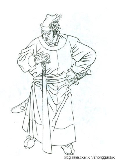 牛牧野水浒扑克,牛牧野水浒人物